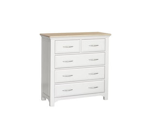 Ella Grey & Oak 5 Drawer Chest