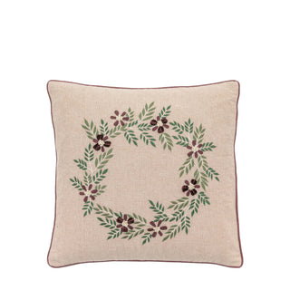 Windsor Wine Festive Wreath Cushion