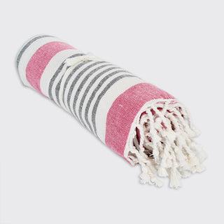 Hamman Terry Towel Pink/Grey