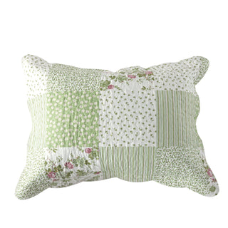 Matilda Green Patchwork Pillowsham