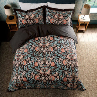 Olive & Rose Cover Set Super King Indigo/Blush