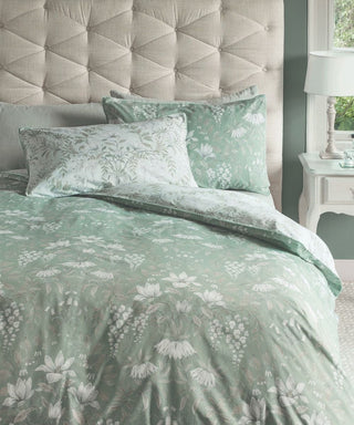 Parterre Sage Super King Duvet Cover Set