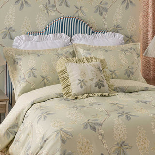 Chesnutt Tree Cushion Grey Blue & Sage