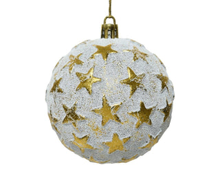 Gold Star Shatterproof Bauble