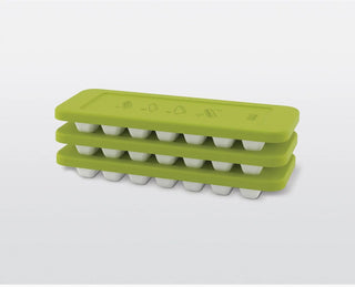 Quicksnap Plus Ice Cube Tray White/Green