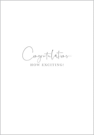 Popped The Question Engagement Card