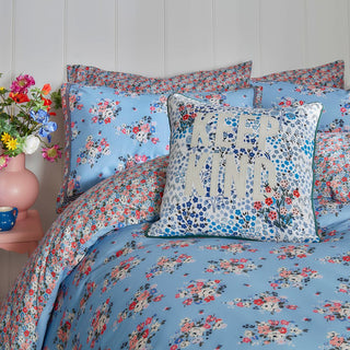 Clifton Mews Single Duvet Cover Set Blue