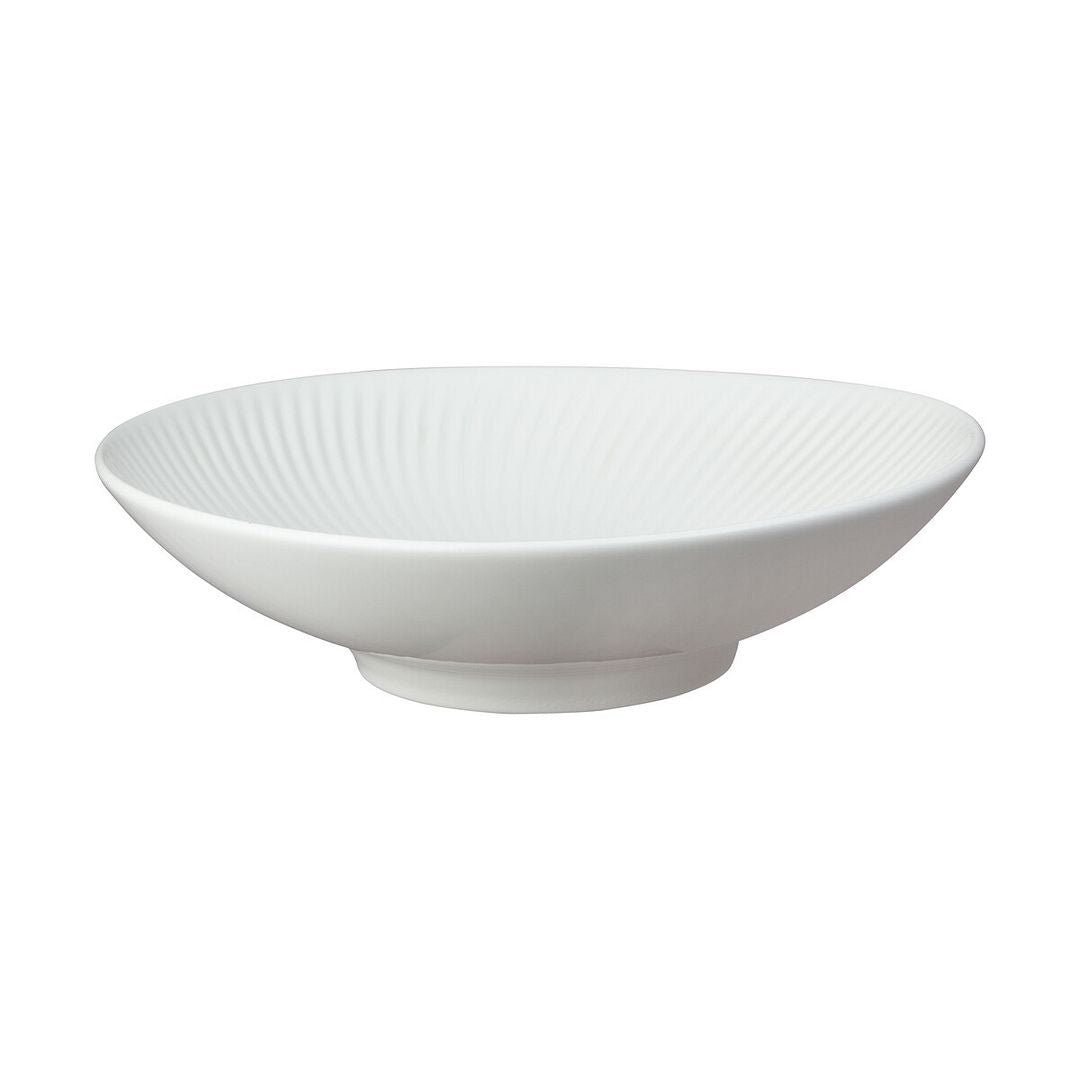 Denby white top pasta bowls