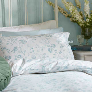 Aria Single Duvet Cover Set Eucalyptus