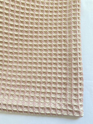 Astral Waffle Throw Blush 150x200cm