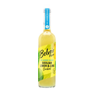 Belvoir No Added Sugar Sicillian Lemon Lime Cordial 500ml