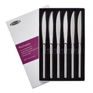 Stellar Rochester, 6 Piece Steak Knife Set