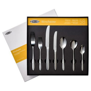 Stellar Winchester 58 Piece Cutlery Set