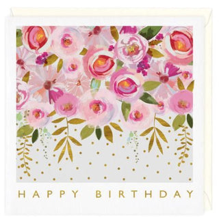 Beautiful Roses Birthday Card