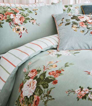 Rosemore Sage Super King Duvet Cover Set
