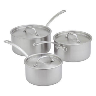 Stellar Eclipse 3 Piece Saucepan Set