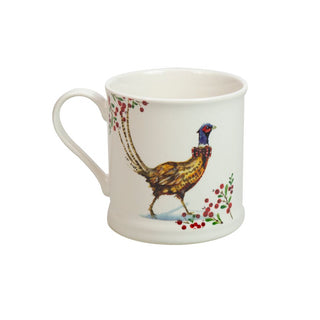 Winter Retreat Tankard Mug - Pheasant