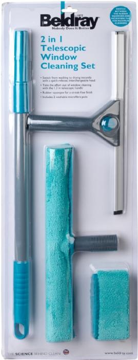 Window Cleaning Set - Blue