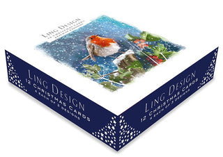 Winter Scenes Christmas Cards, Box Of 12