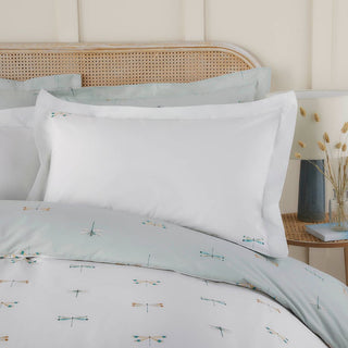Dragonfly Super King Duvet Cover Set Duckegg