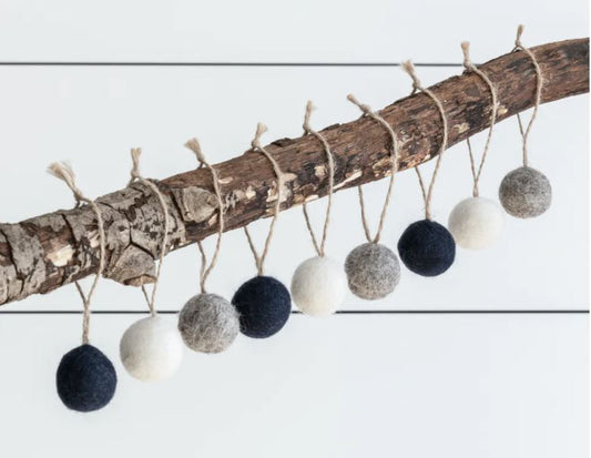 MINI SOUTHWOLD BAUBLES - Set of 9