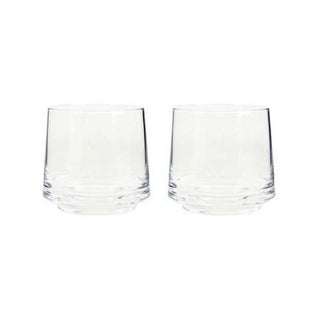 Contemporary Clear Small Tumblers (Box of 2)