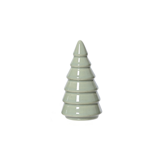 Pale Green 6 Teir Shaped Tree Christmas Decoration Sml