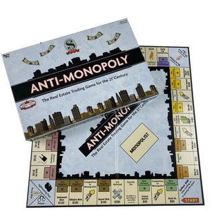 Anti-Monopoly Board Game