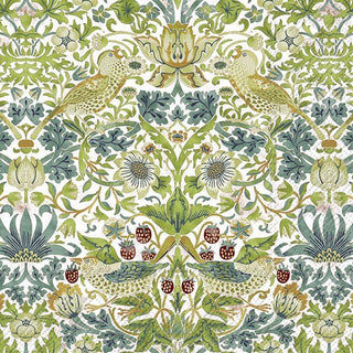 Strawberry Thief White Napkins (V&A)