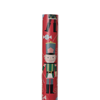 Red Nutcracker Wrapping Paper 2m