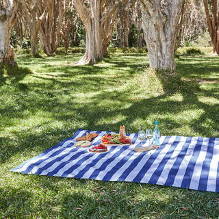 Whitsunday Blue Picnic Blanket XL