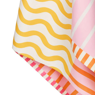Lemonade Waves Quick Dry Towel Large