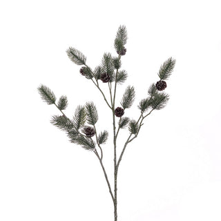 Frosted Pinecone Spray 86cm