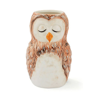 Forest Fable Ceramic Utensil Pot Owl