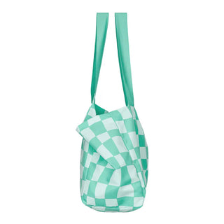 Foldaway Tote Bag Check Mate