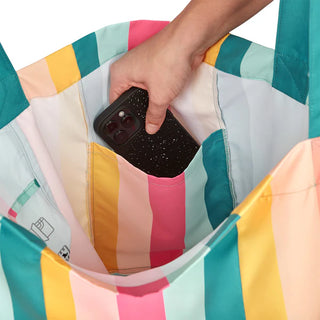 Foldaway Tote Bag Coastal Candy
