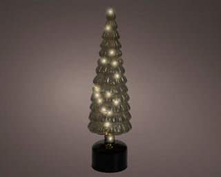 Green Rotating LED Tree Christmas Decoration