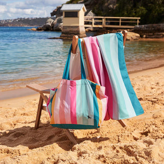 Foldaway Tote Bag Coastal Candy