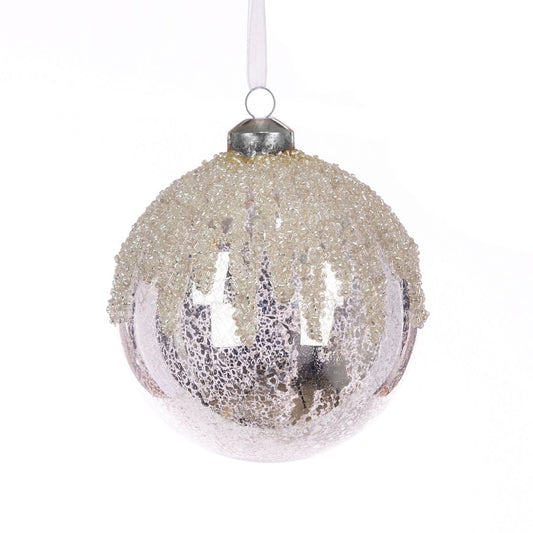 Glass Danna Bauble 10cm