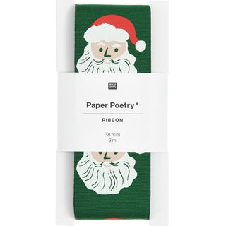 Taffeta Ribbon Santa Claus