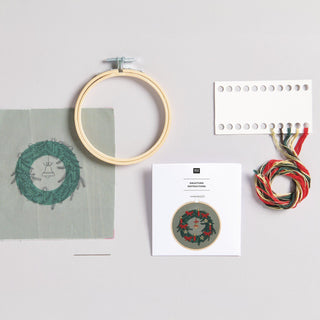 Christmas Wreath Stitching Kit
