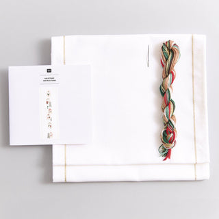Table Runner Christmas Embroidery Kit