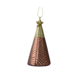 Rose Pink Matt Christmas Tree Decoration