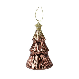 Rose Pink Gloss Christmas Tree Decoration