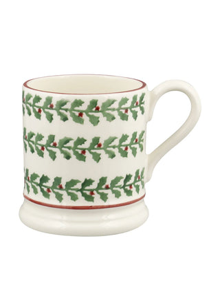 Tiny Holly 1/2 Pint Mug