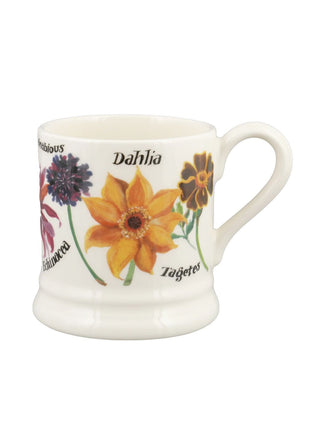 Autumn Flowers 1/2 Pint Mug