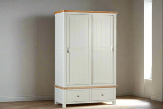 Padstow Painted Double Wardrobe