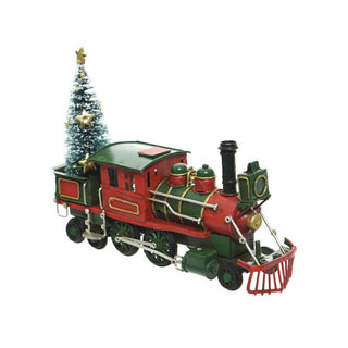 Red Christmas Train Ornament