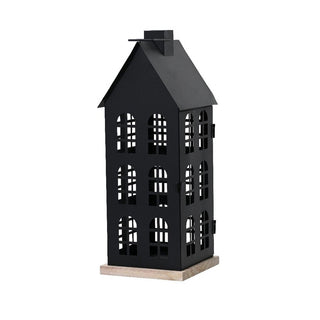 Black Iron House Large Lantern