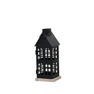 Black Iron House Medium Lantern